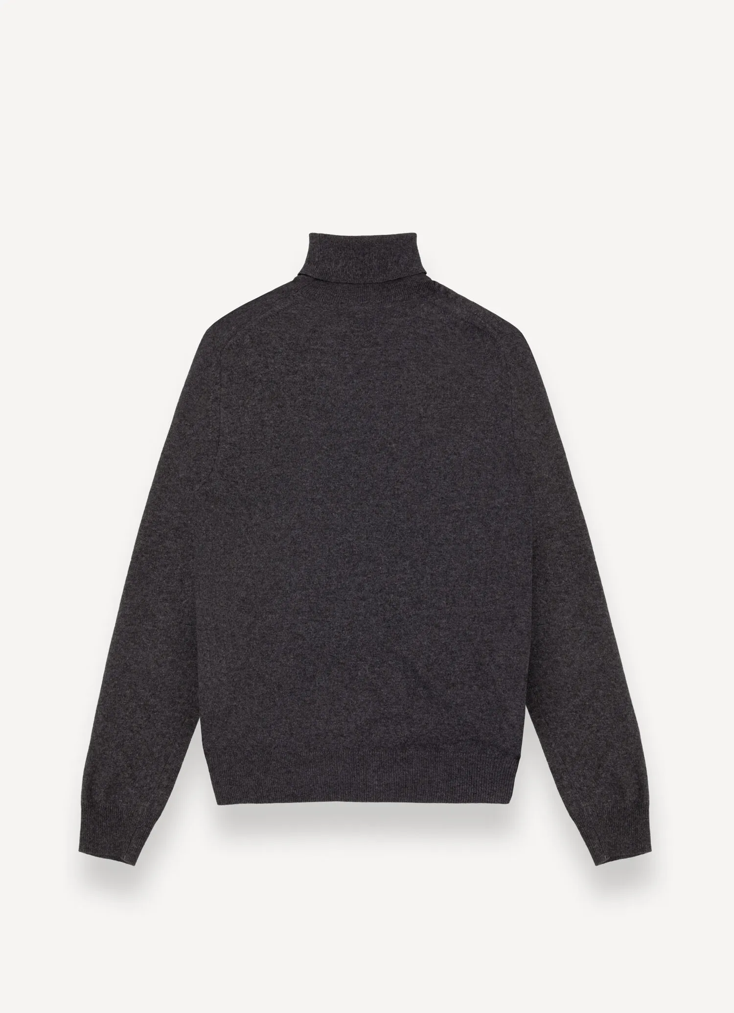 Cashmere-blend stockinette-stitch polo-neck-