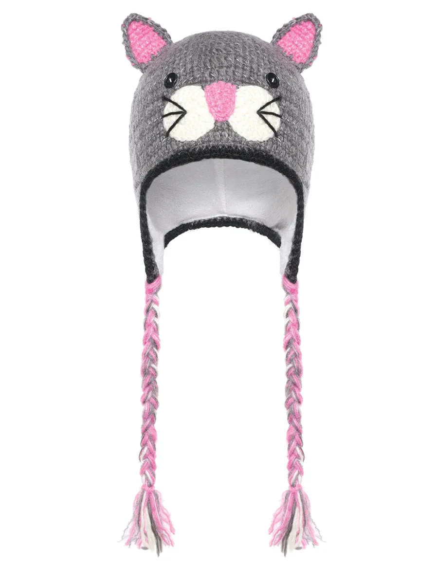 Cat Faced Animal Hat