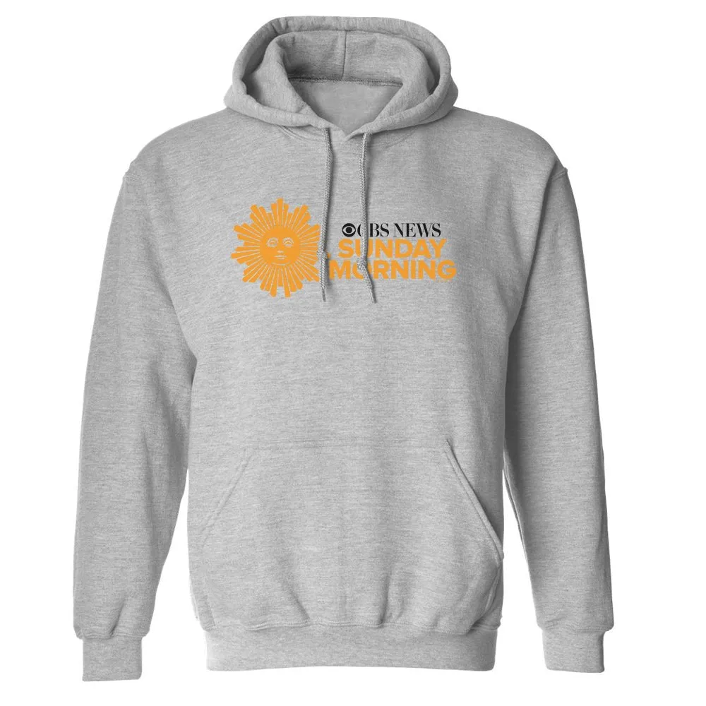 CBS News Sunday Morning Fleece Hooded Sweatshirt