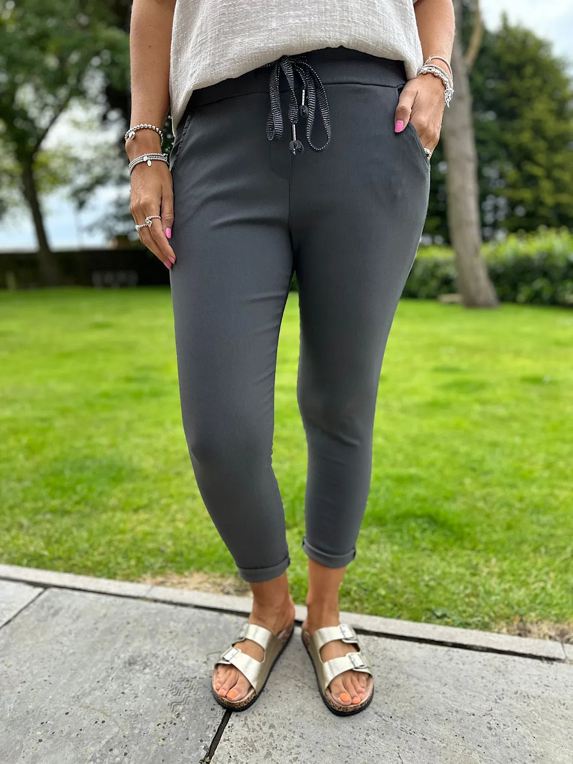 Charcoal Magic Trousers