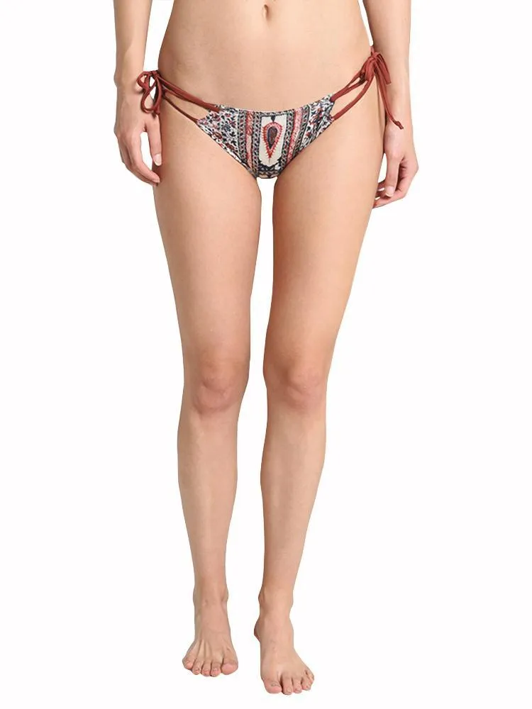     CHASER  Strappy Side Tie Bikini Bottoms    