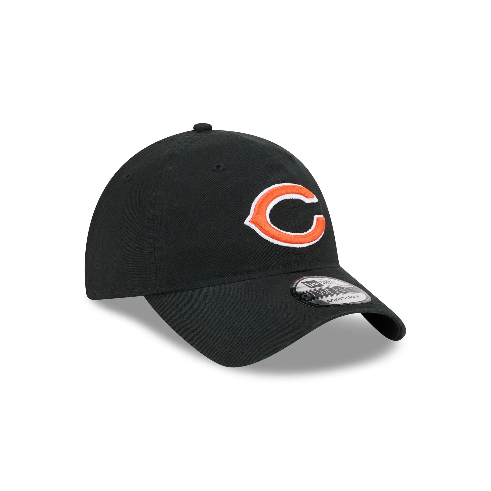 Chicago Bears Black 9TWENTY Adjustable Hat