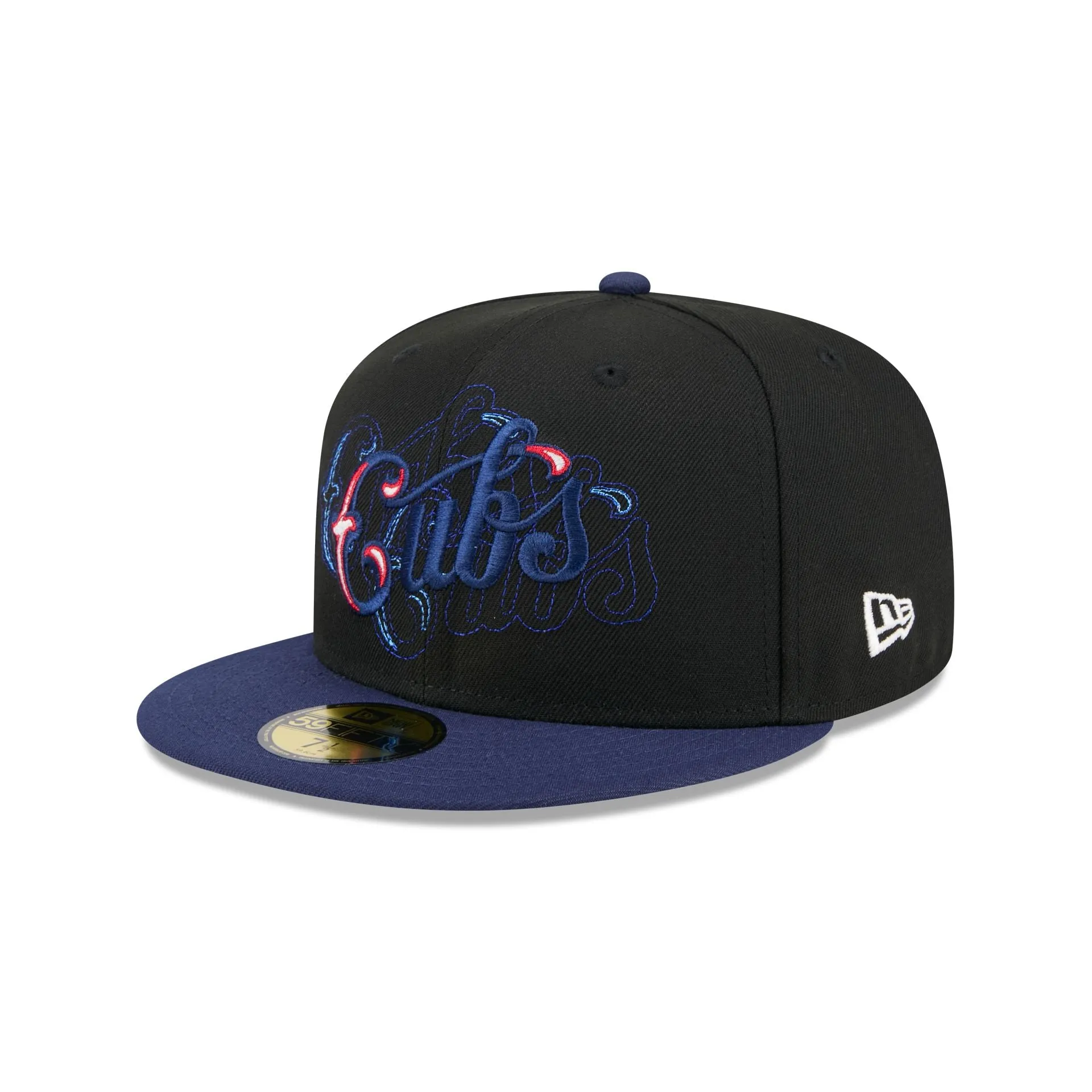 Chicago Cubs Shadow Stitch 59FIFTY Fitted Hat