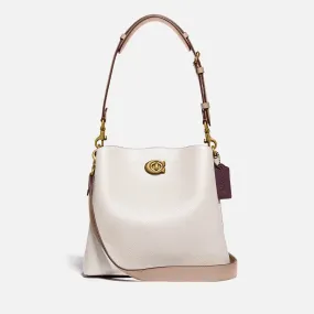 Coach Willow Pebble-Grain Leather Bucket Bag | Coggles