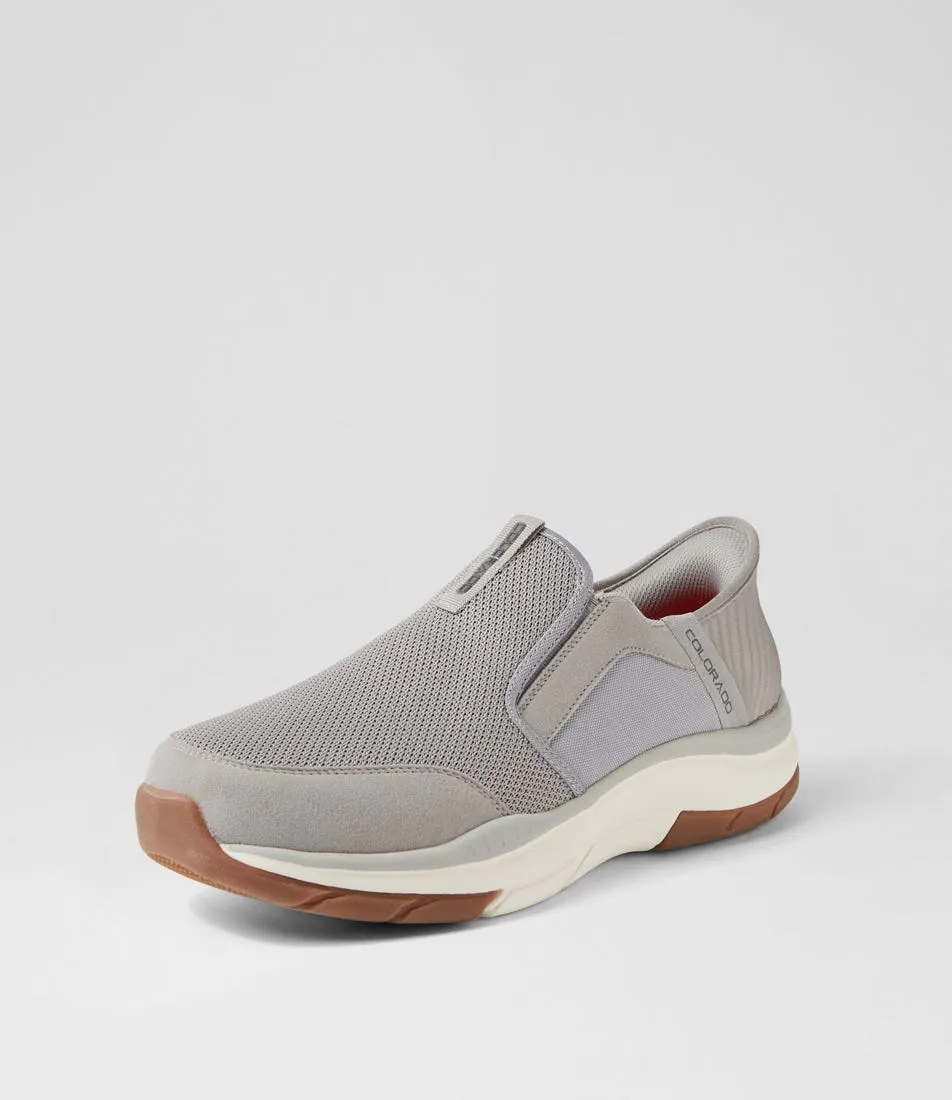 COLORADO Zaka Light Grey Mesh Sneakers