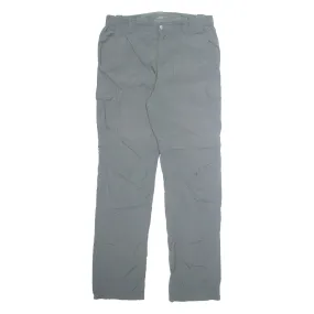 COLUMBIA Outdoor Mens Trousers Grey Regular Straight Nylon W34 L34