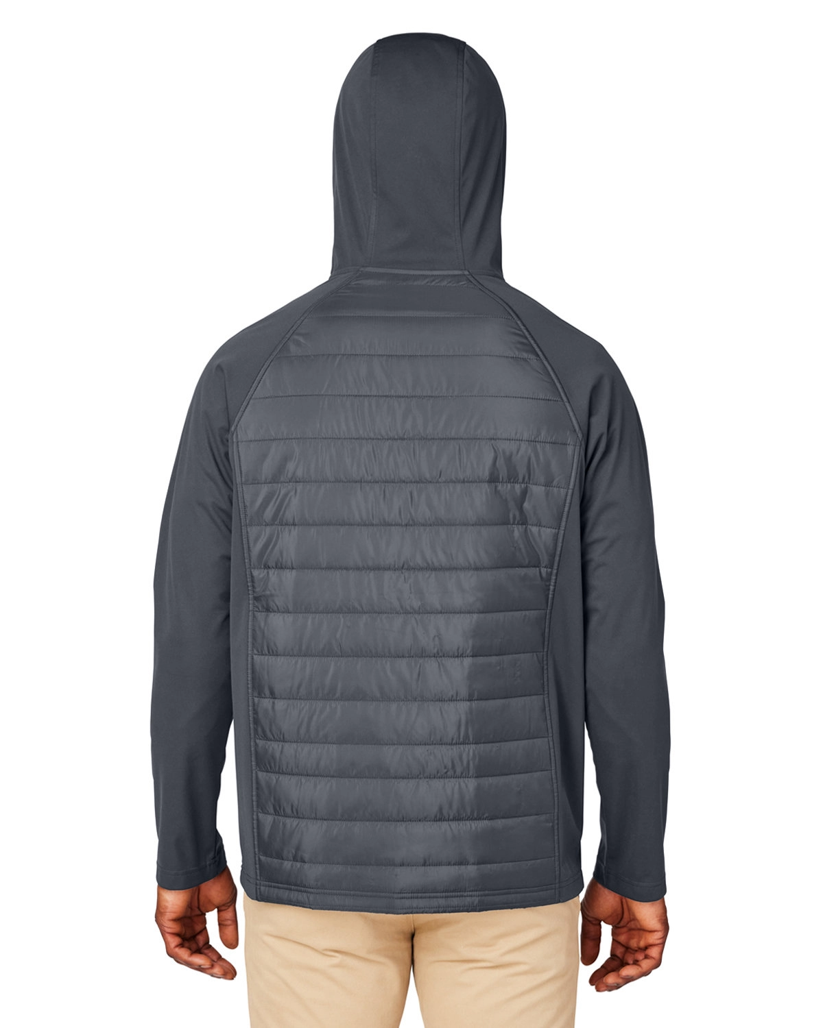 Core 365 CE808 Unisex Techno Lite Hybrid Hooded Jacket SKU: CE808