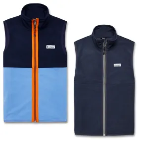 Cotopaxi Men's Amado Fleece Vest Lightweight w/ Woven Logo Label