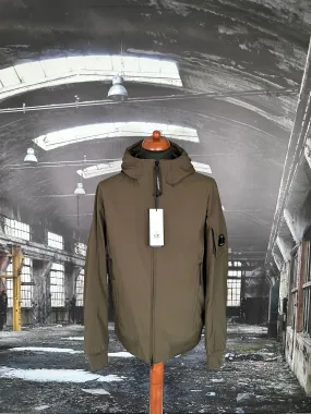 C.P. COMPANY SHELL R HOODED LENS JACKET