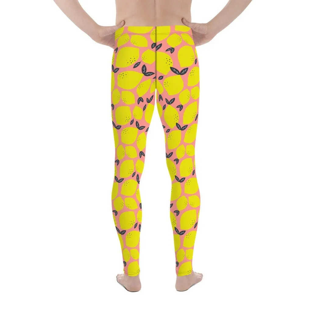 Cute Lemon Men's Leggings