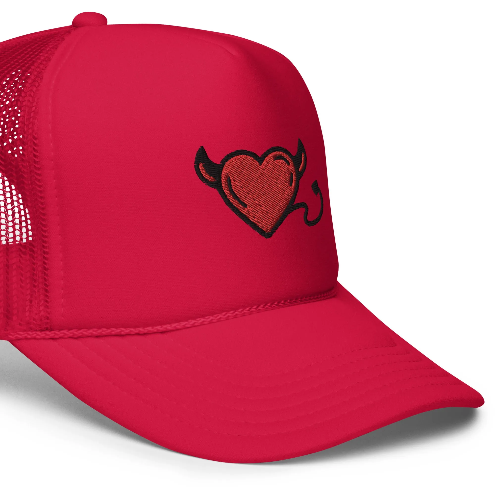 DEMON HEART TRUCKER HAT