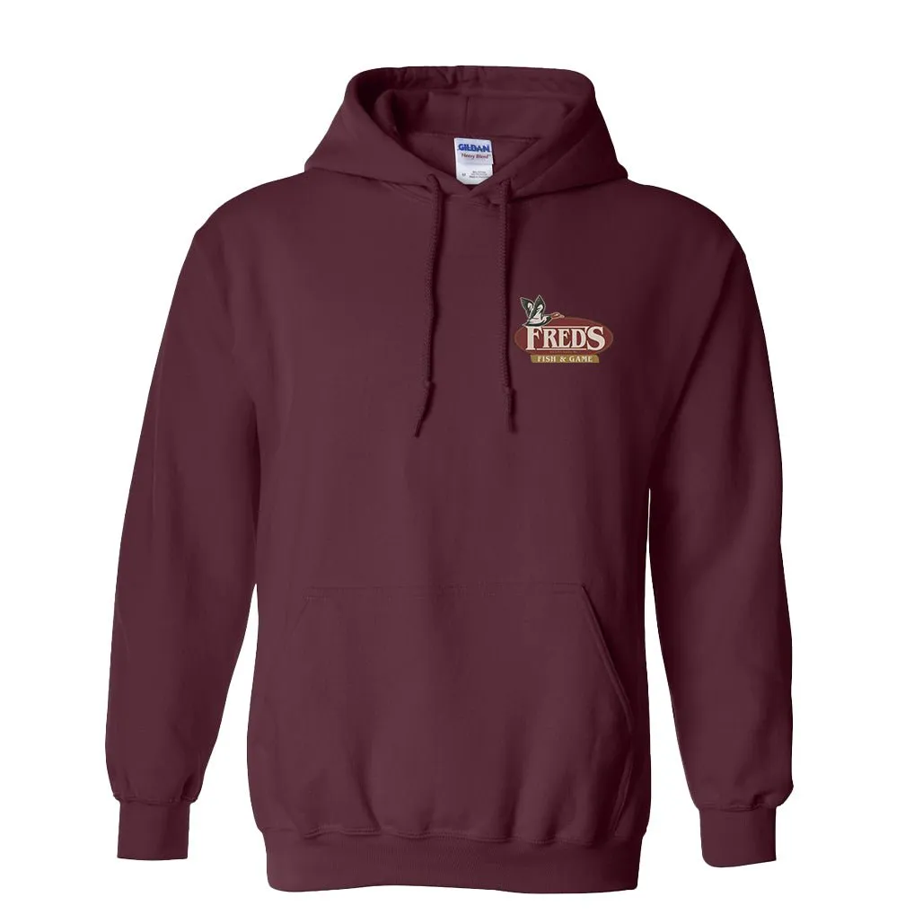 Dexter: New Blood Fred's Fish & Game Fleece Hooded Sweatshirt