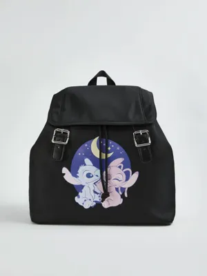 Disney Lilo & Stitch Angel Black Backpack | Women | George at ASDA