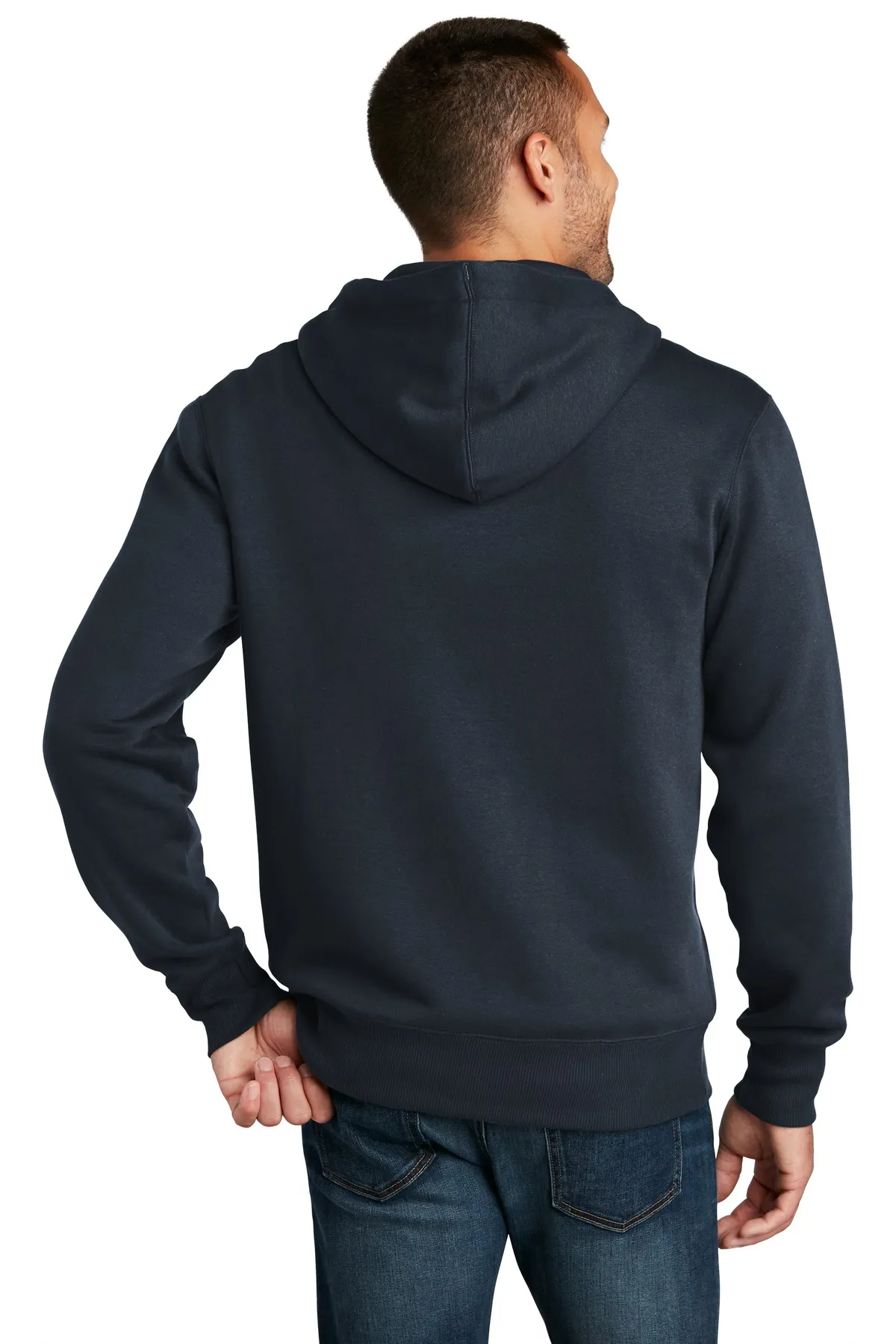 District Clothing DT1103 District    Perfect Weight    Fleece Full-Zip Hoodie SKU: DT1103