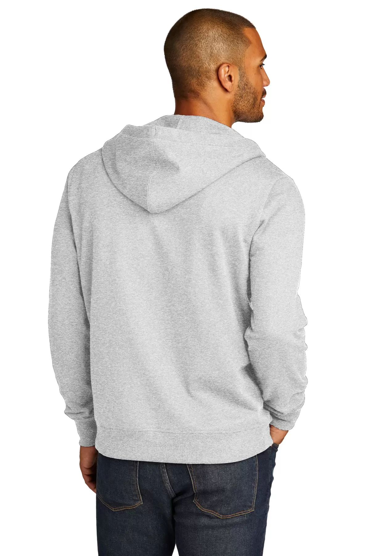 District Clothing DT8102 District   Re-Fleece  Full-Zip Hoodie SKU: DT8102