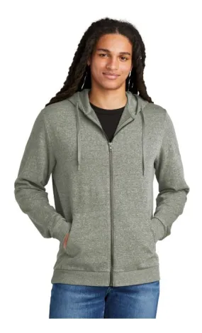 District DT1302 Perfect Tri Fleece Full-Zip Hoodie