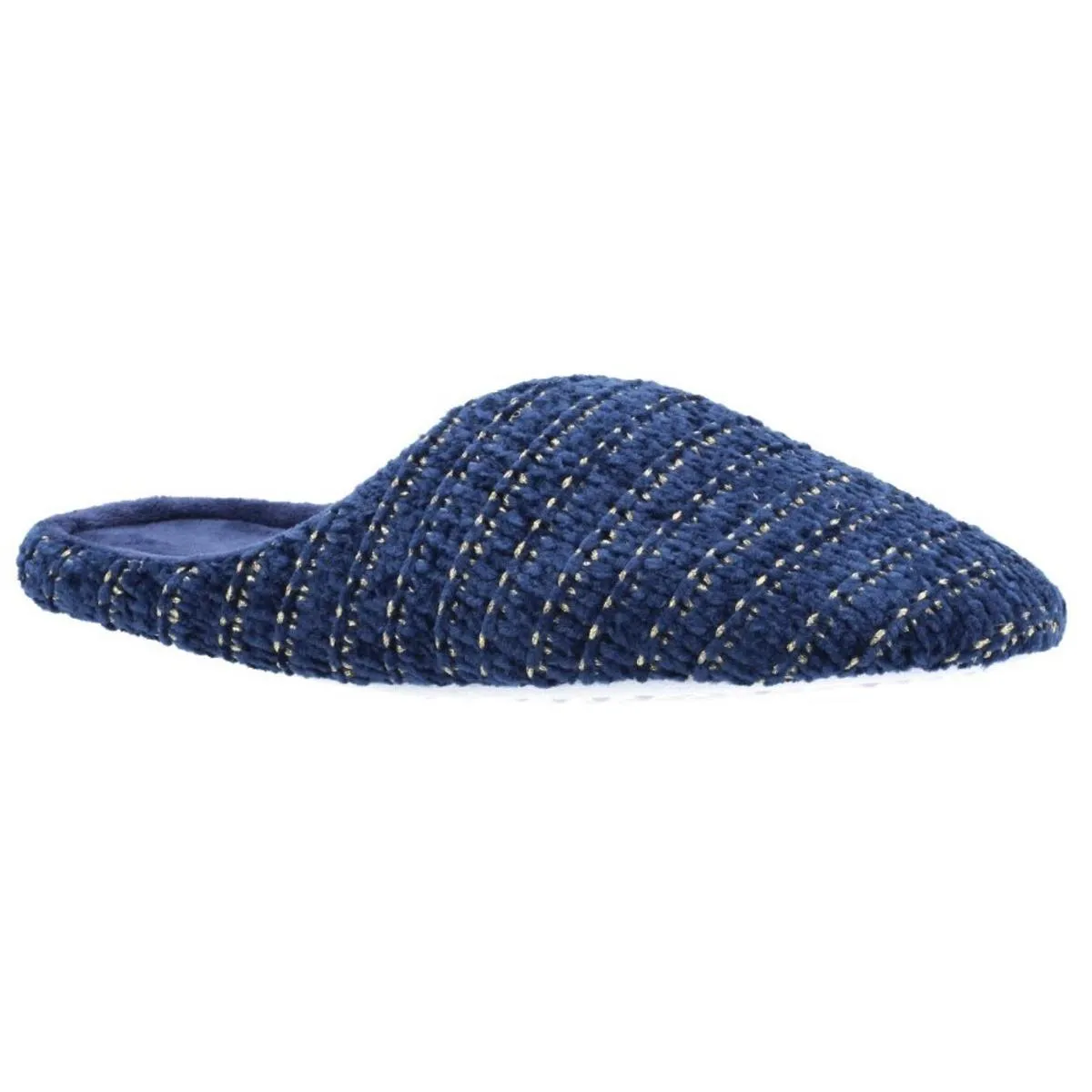 Divaz Juniper Knitted Mule Slipper Navy