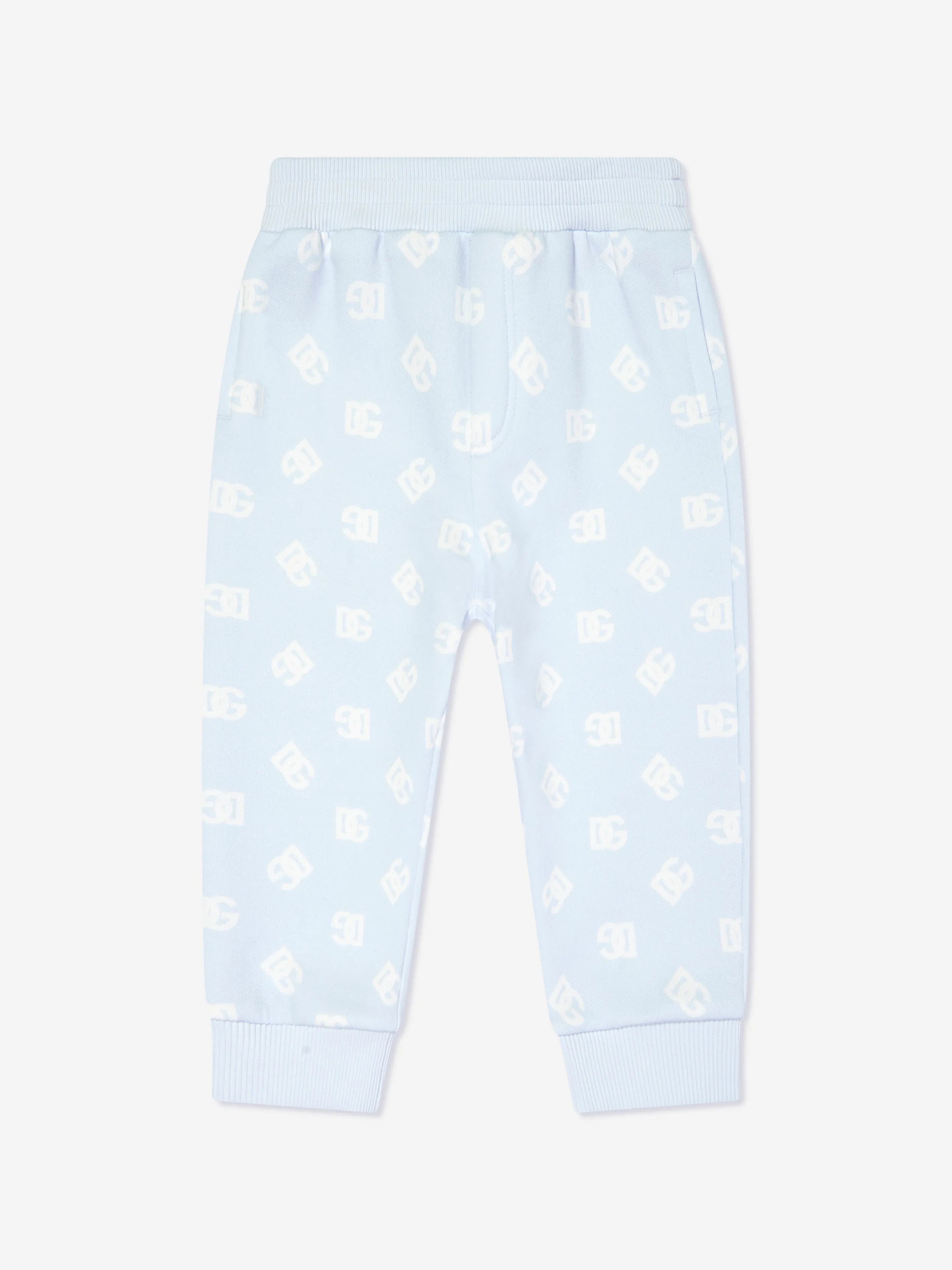 Dolce & Gabbana Baby Boys Logo Joggers in Blue