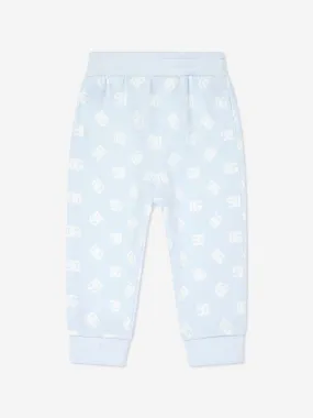 Dolce & Gabbana Baby Boys Logo Joggers in Blue