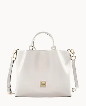 DOONEY & BOURKE SAFFIANO LEATHER BARLOW BAG