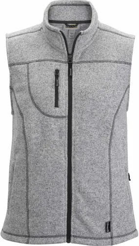 Edwards Womens Sweater Knit Fleece Vest-OUTLET