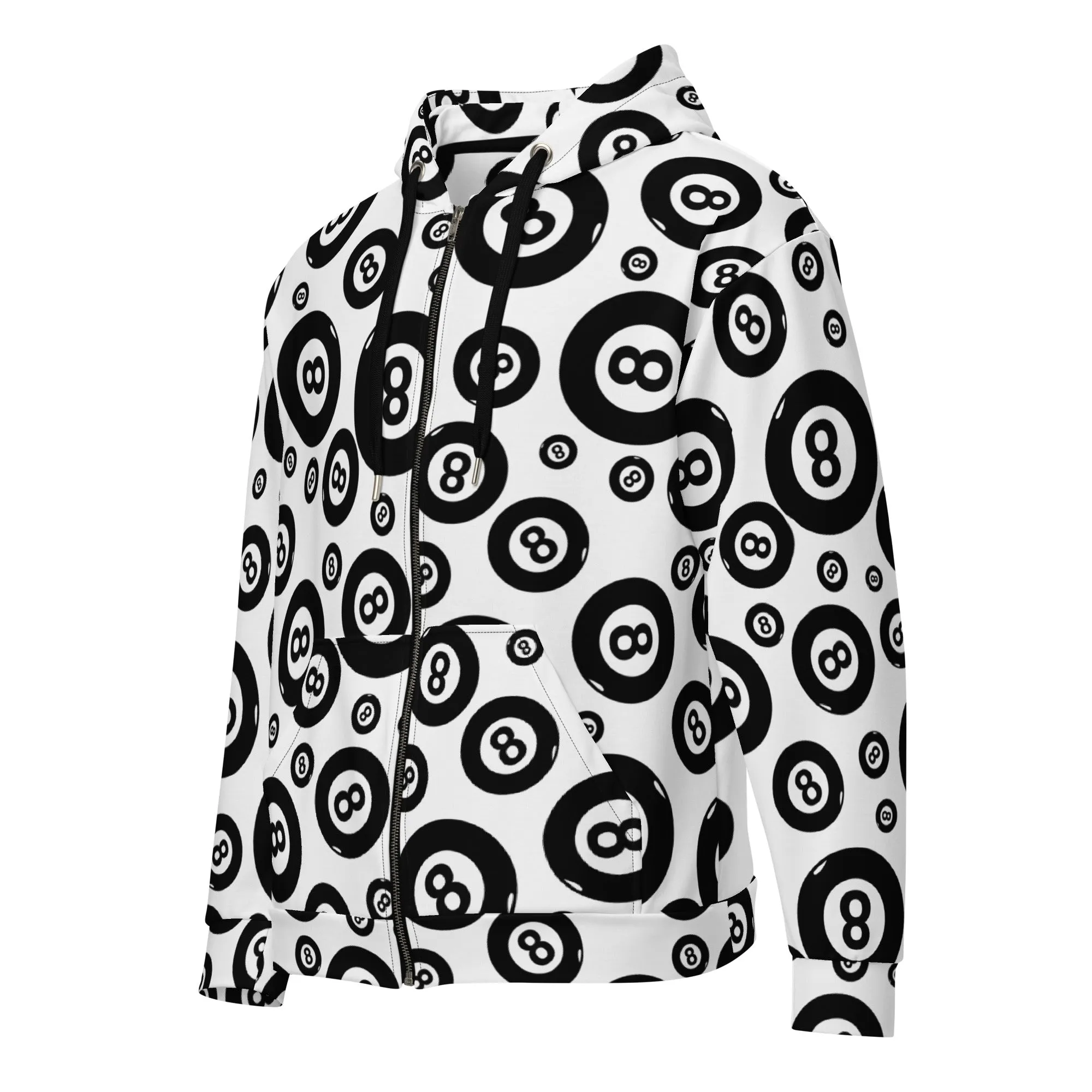 Eight Ball Zip Hoodie