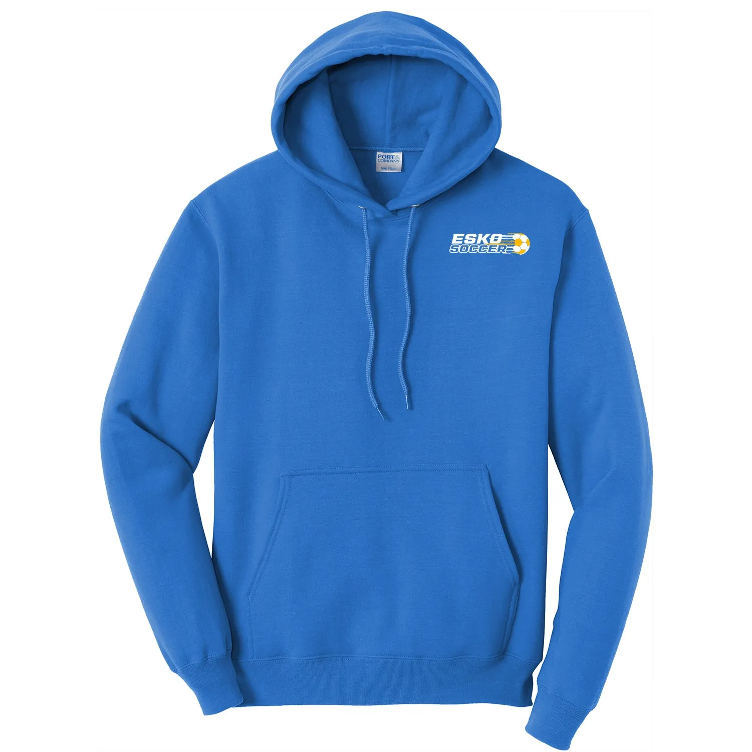 Esko Fall Core Fleece Pullover Hooded Sweatshirt (Tall Sizing Included)