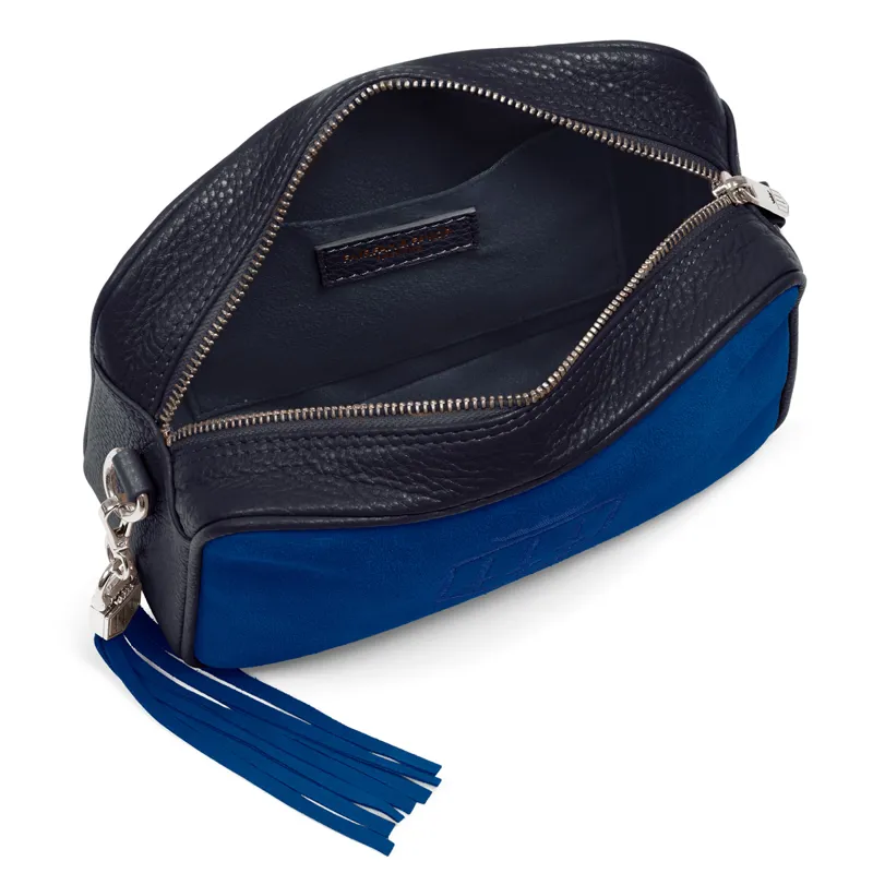 Fairfax and Favor Finsbury Handbag - Stockist Exclusive Porto Blue/Navy