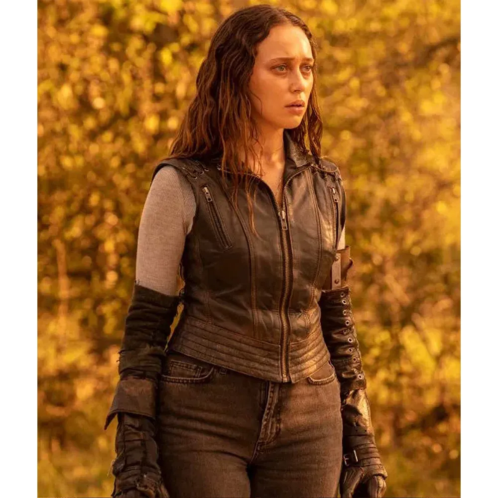 Fear the Walking Dead S07 Alycia Debnam Carey Leather Jacket