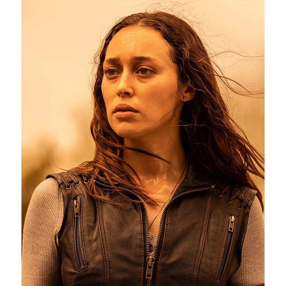 Fear the Walking Dead S07 Alycia Debnam Carey Leather Jacket