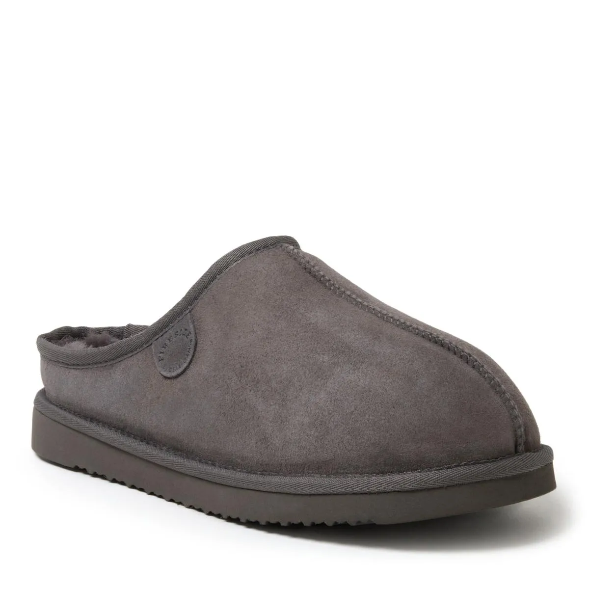      Fireside by Dearfoams Men's Grafton Shearling Clog Slipper     