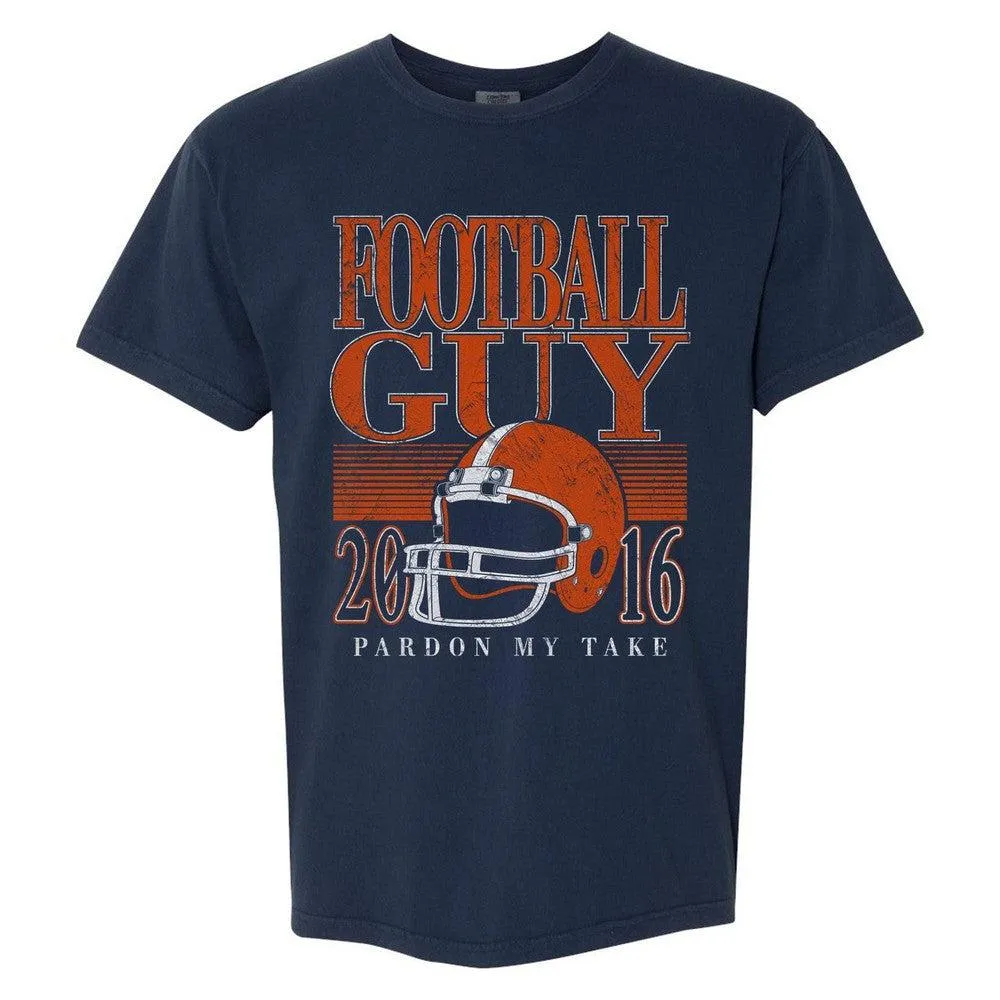 Football Guy Helmet Tee