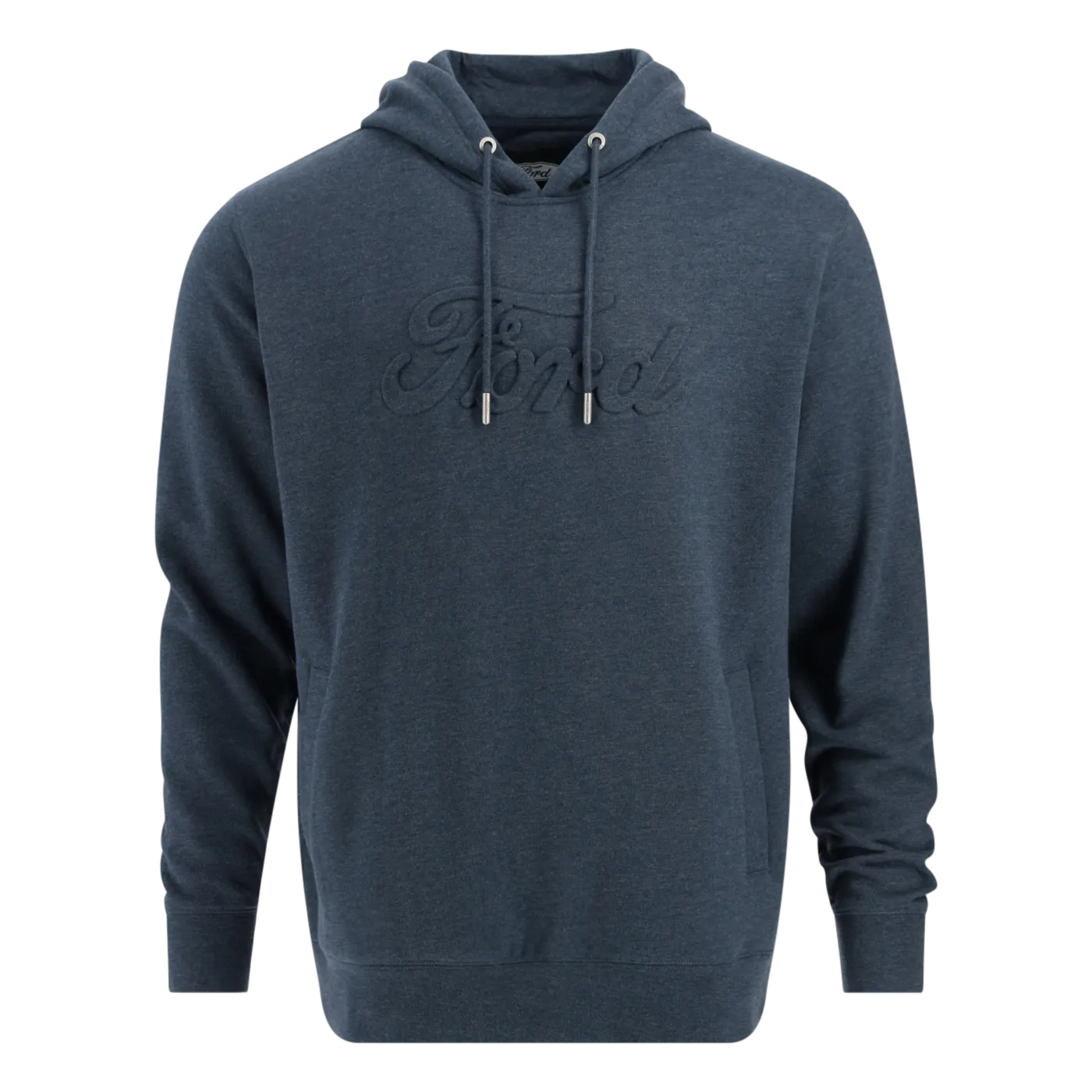 Ford Men's Logo Embossed Hooded Pullover Fleece