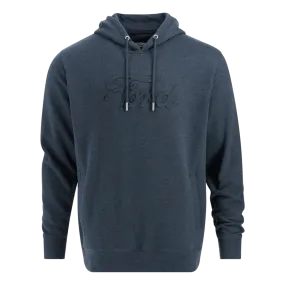 Ford Men's Logo Embossed Hooded Pullover Fleece