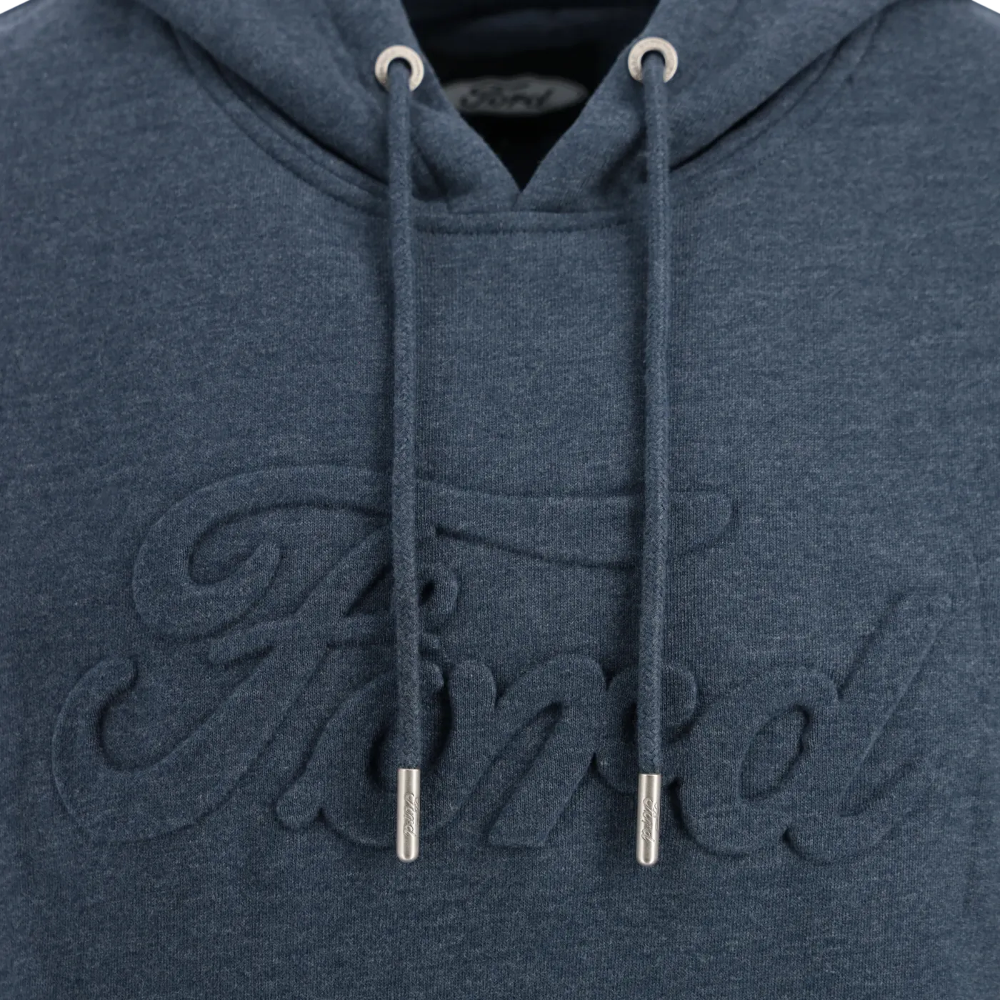 Ford Men's Logo Embossed Hooded Pullover Fleece