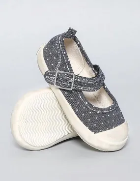 GAP Baby Blue Polka Dot Mary Jane Sneakers