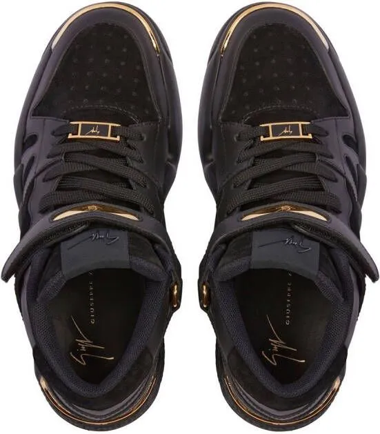 Giuseppe Zanotti Talon mid-top sneakers Black