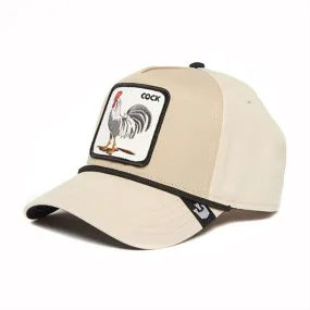 Goorin Bros Rooster 100 Creme Trucker Hat