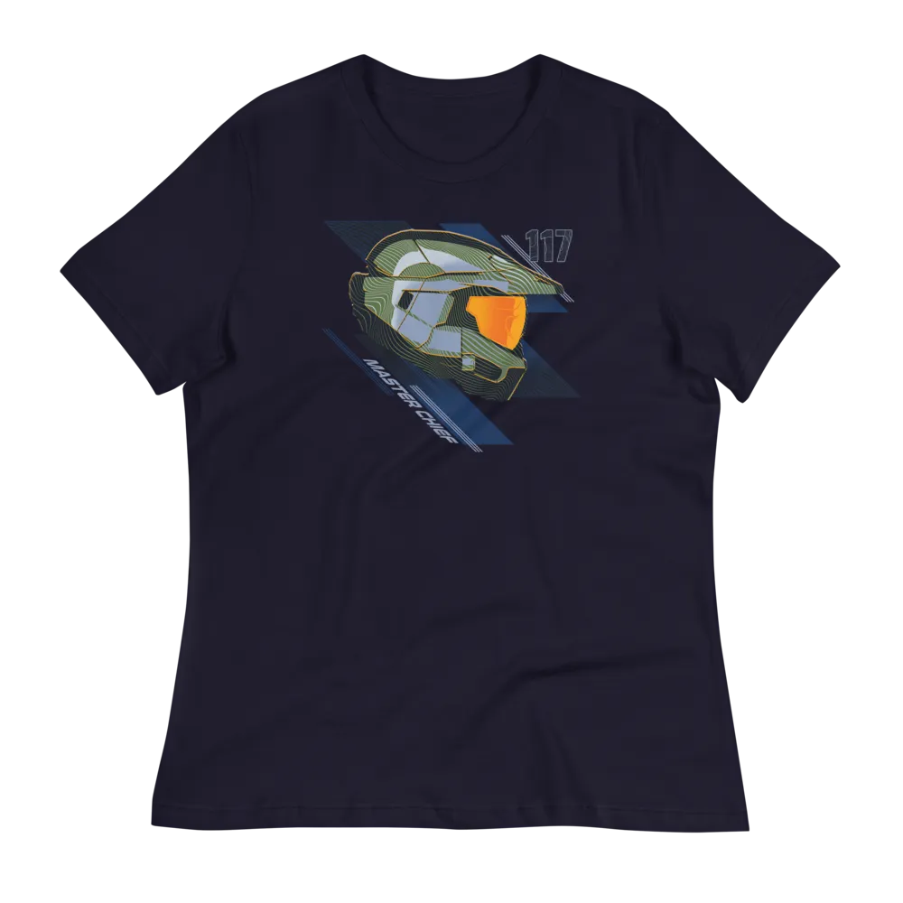 Halo Infinite Chief Helmet Profile Women's Tee