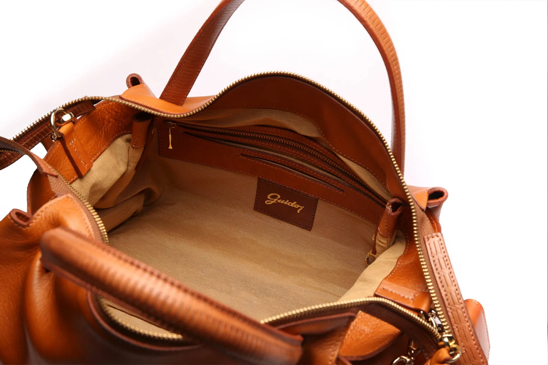 Handbag Fiore Tan