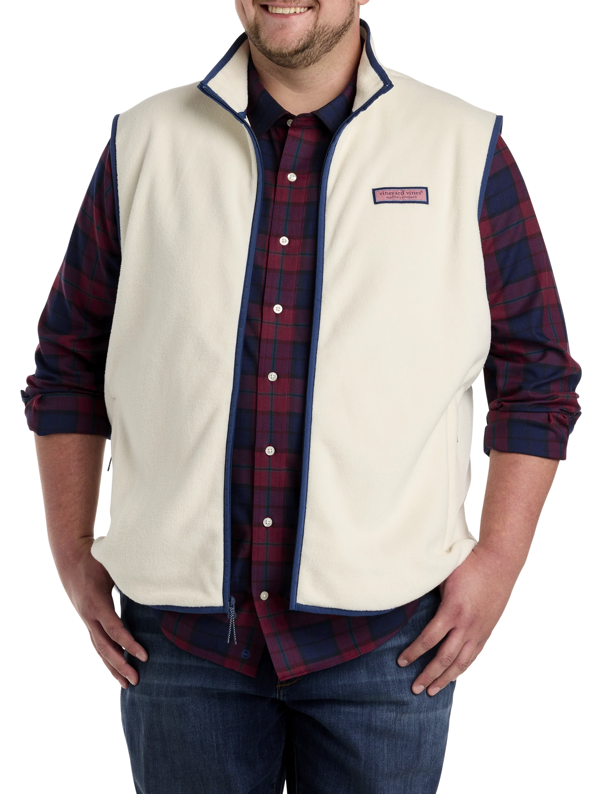 Harbor Fleece Zip-Front Vest