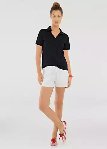 Heine Short Sleeve Polo Shirt | Kaleidoscope