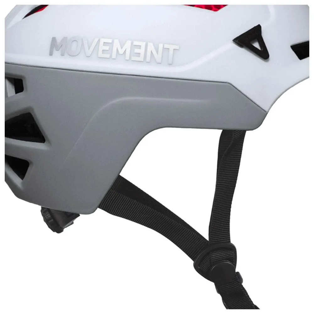 Helmet Movement ---3Tech Alpi Honeycomb Women White Grey Carmin