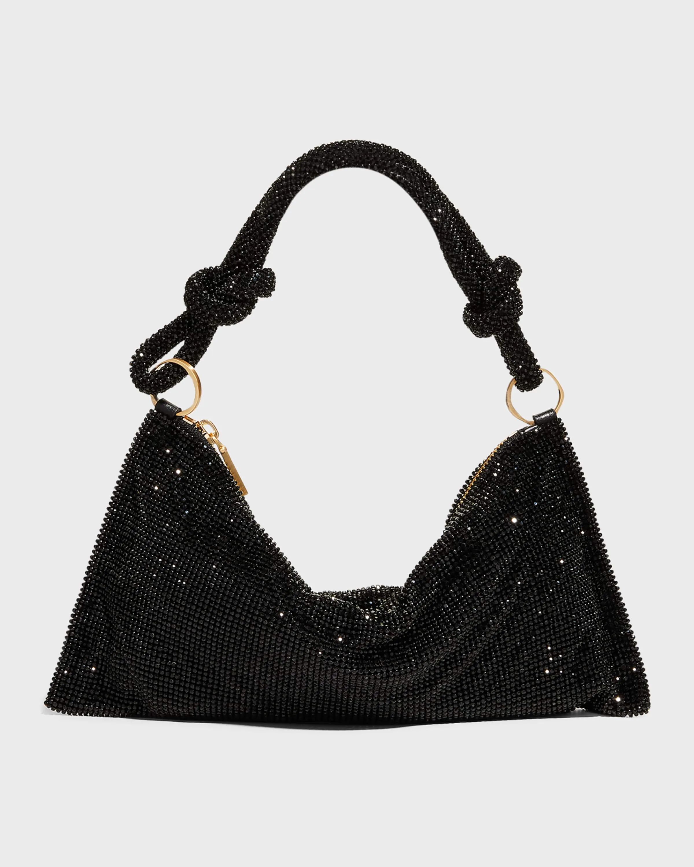 Hera Nano Knotted Embellished Shoulder Bag