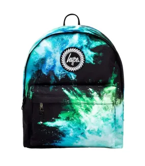 Iconic chalk dust backpack one size black/blue/green Hype