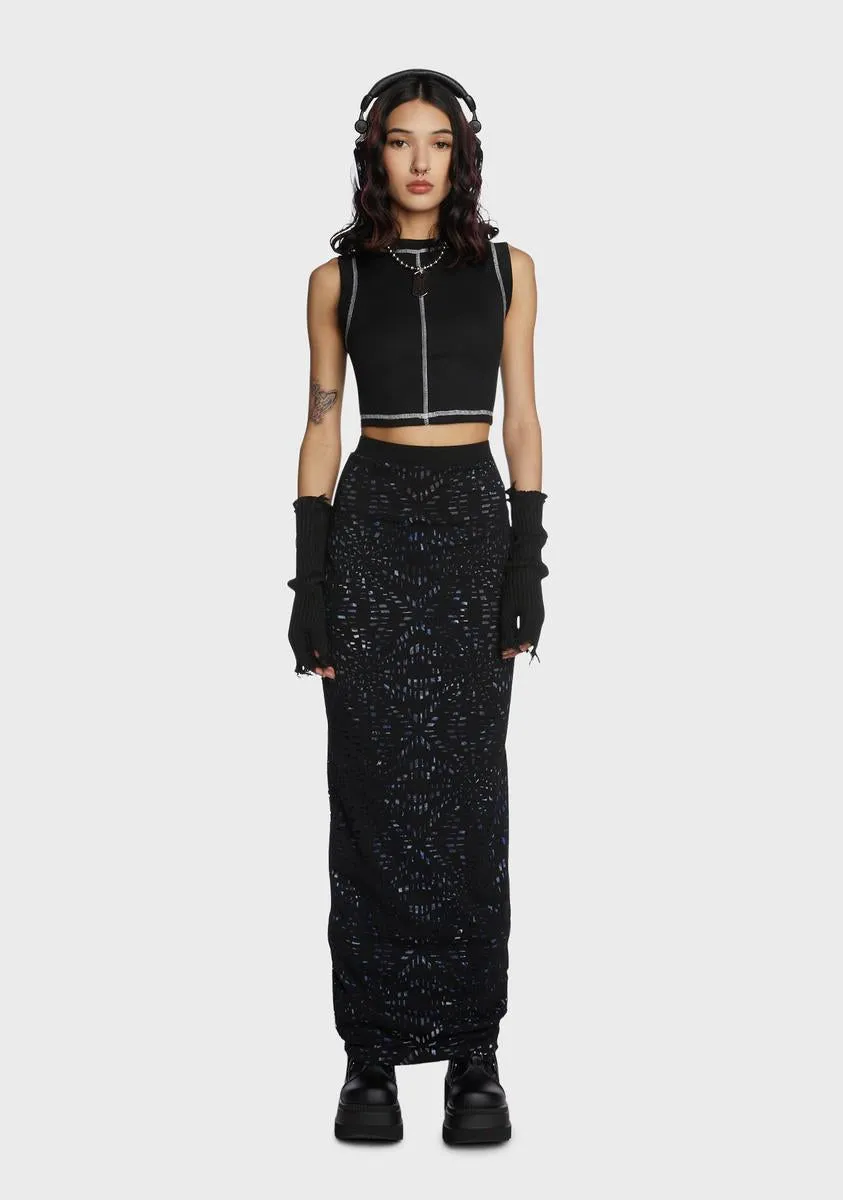 Interstellar Love Maxi Skirt-