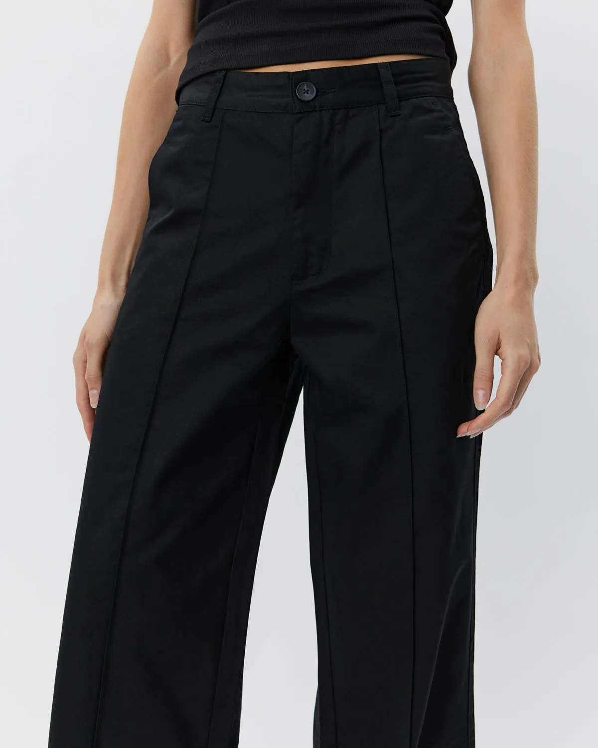 IZZASW TROUSERS - Black