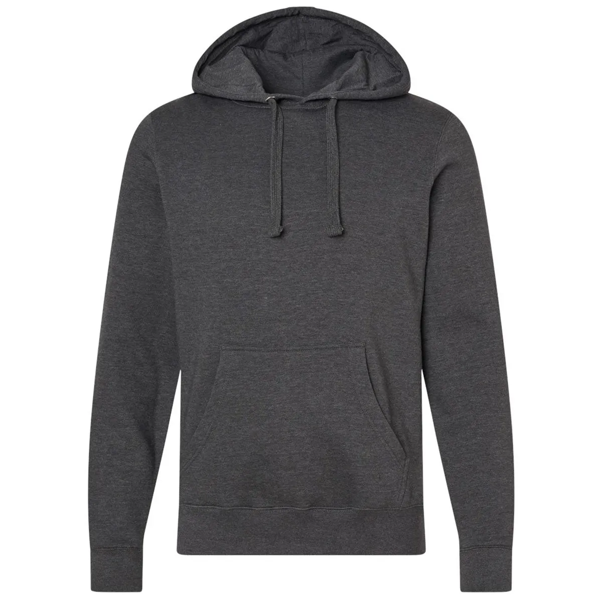 J. America Men's Charcoal Heather BTB Fleece Hooded Sweatshirt