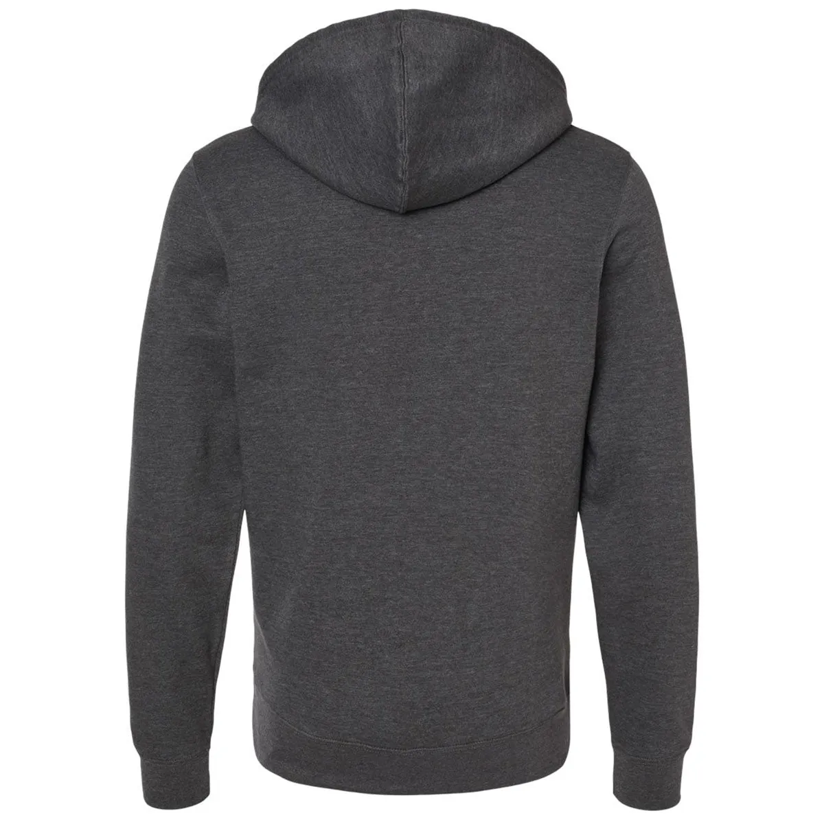 J. America Men's Charcoal Heather BTB Fleece Hooded Sweatshirt