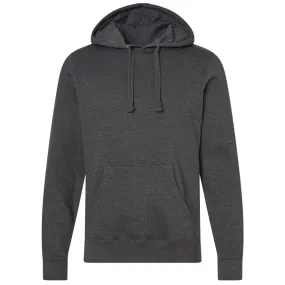 J. America Men's Charcoal Heather BTB Fleece Hooded Sweatshirt